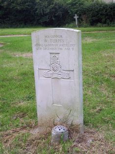 berden churchyard soldier's grave
