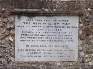 church plaque