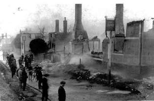 the crown after the fire