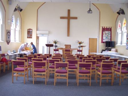 sw methodist church interior
